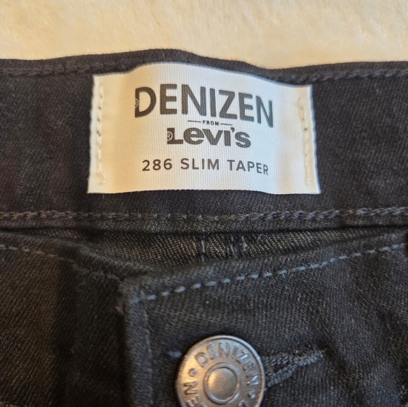 Levi's Men's 286 Slim Taper Amped Up Flex Black Jeans 32x32  New Grunge Street - Picture 4 of 9